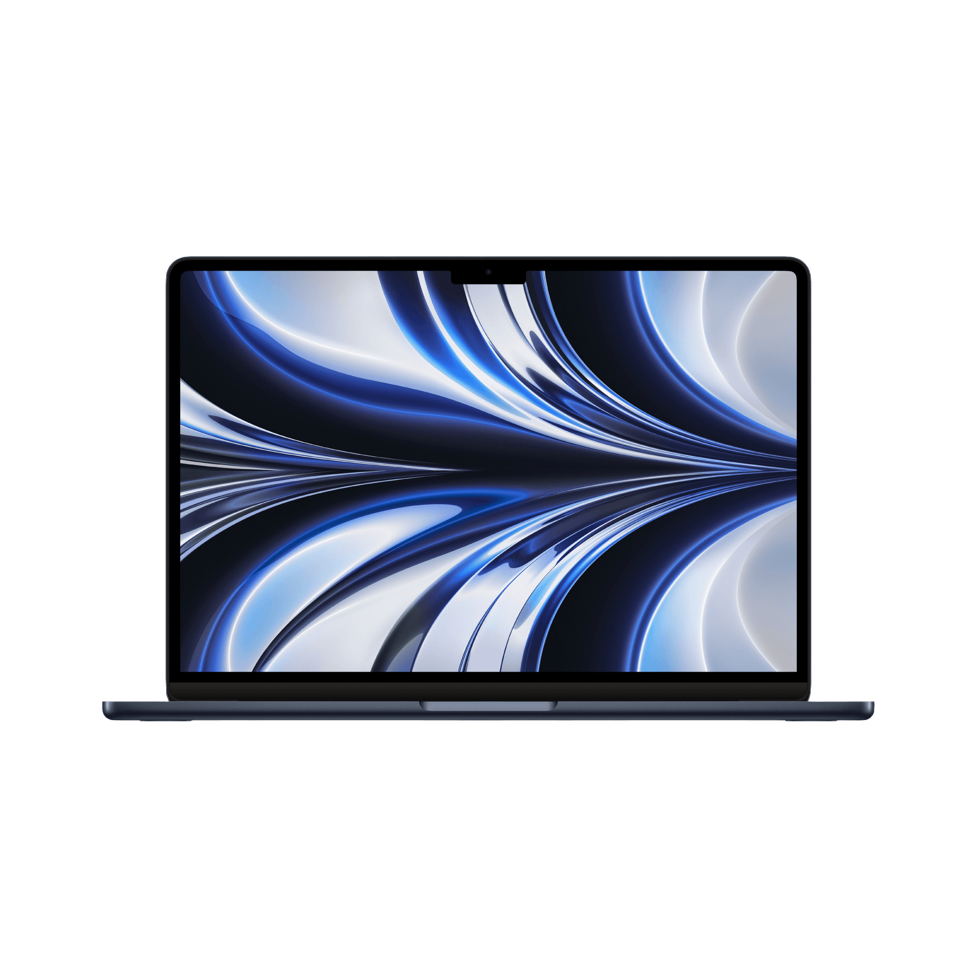 MacBook Air 13.6-inch (2024) – M3 Chip, 8‑Core CPU & 10‑Core GPU, 8GB RAM, 512GB SSD – Model MRXW3 (Midnight, English Keyboard) - alAsil